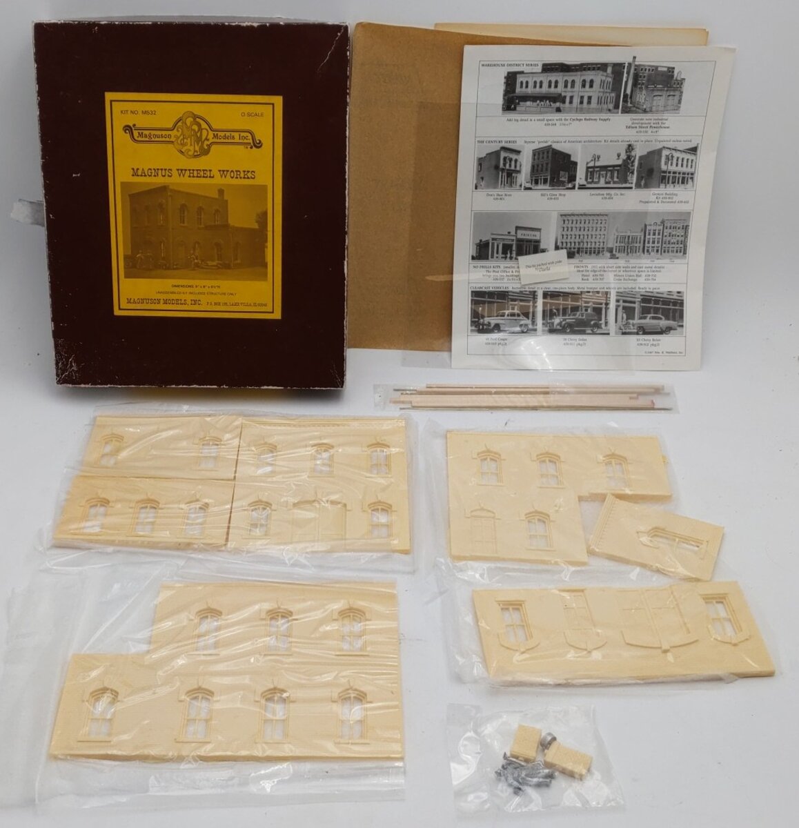 Magnuson Models M532 O Scale Magnus Wheel Works Building Kit