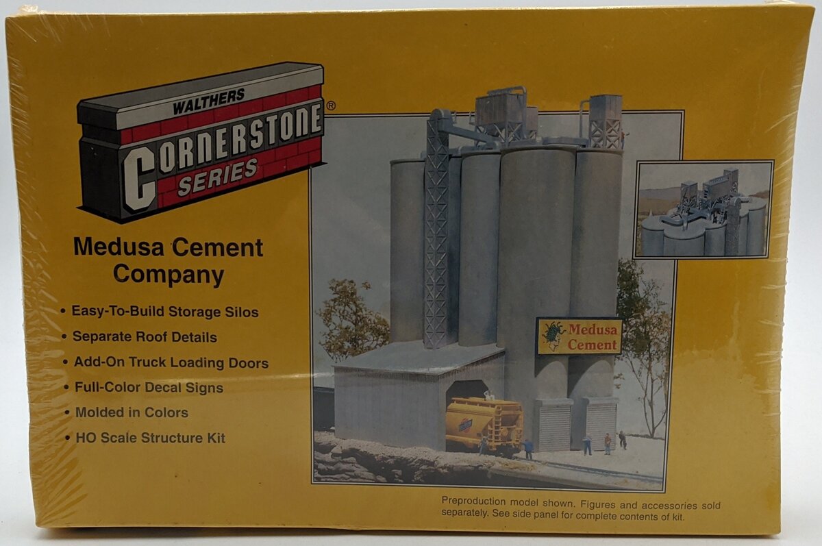Walthers 933-3218 N Scale Medusa Cement Company Model Building Kit