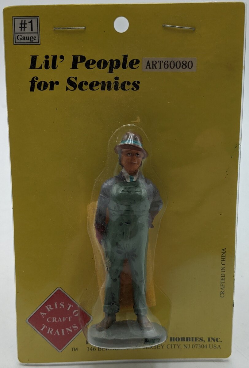 Aristo-Craft ART-60080 G Lil' People Rosie Lady Mechanic Figure