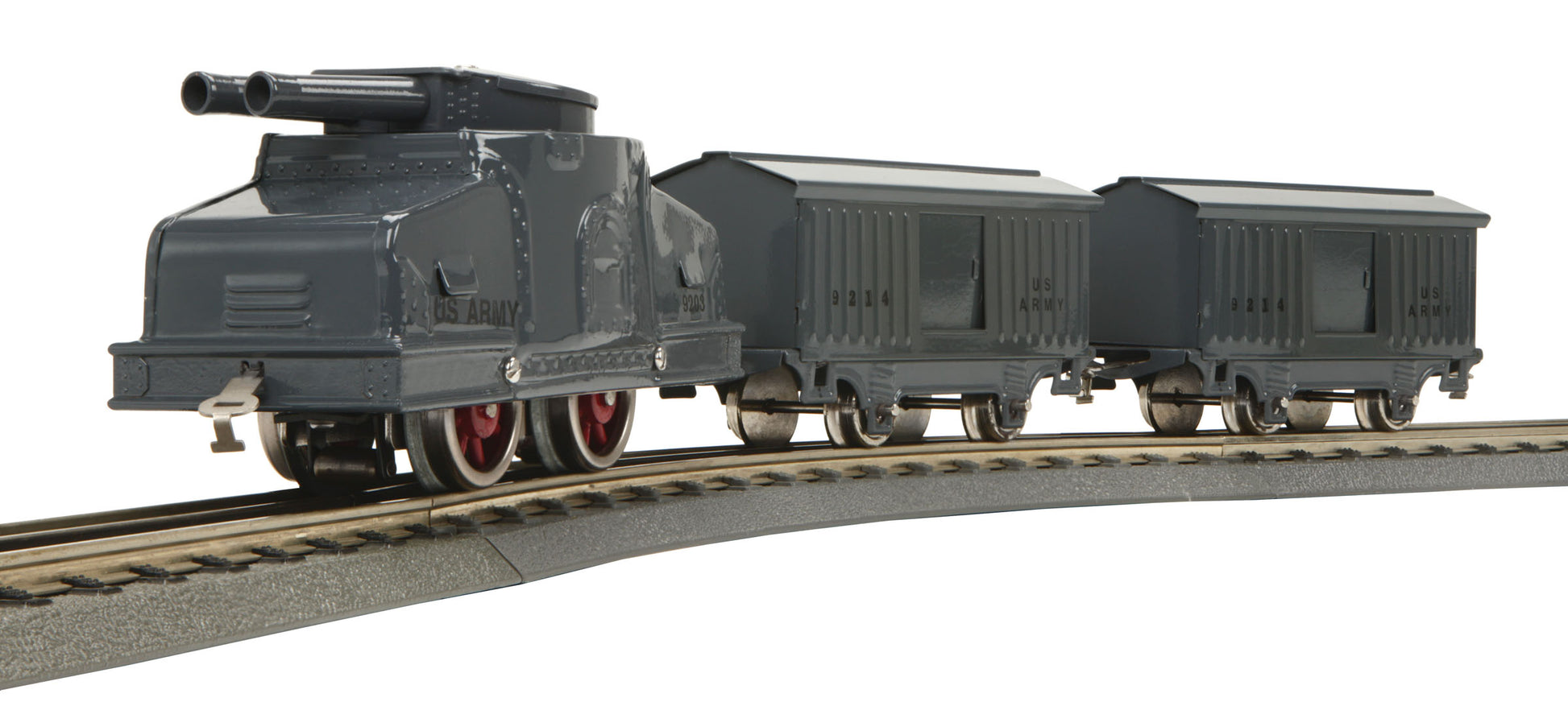 MTH 11-6025-0 O U.S. Army Tinplate Armored Motor Car Outfit #214