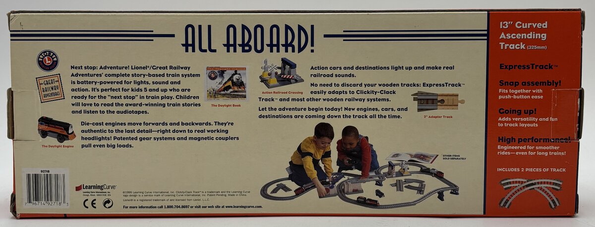 Lionel 92718 Learning Curve 13