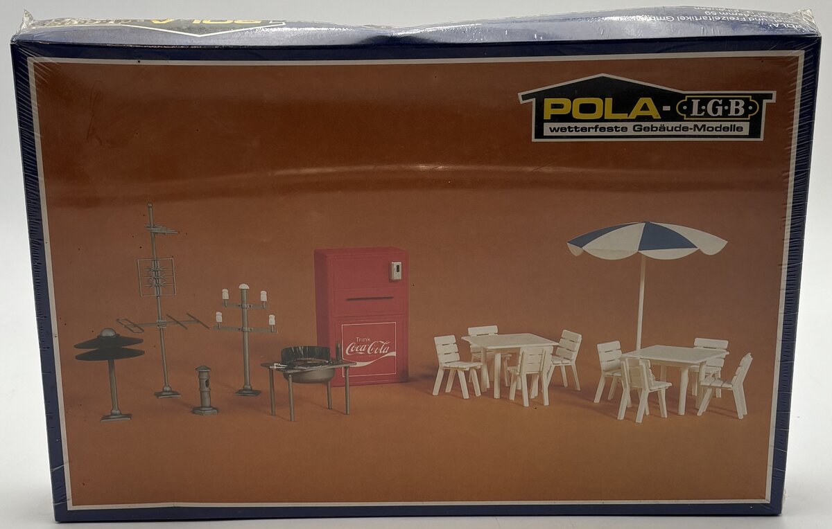Pola 969 G Scale Plastic Garden Set