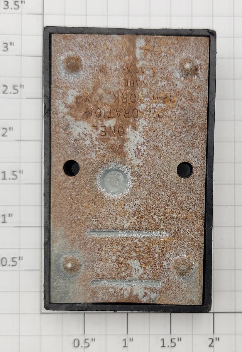 Lionel 92C O Gauge Crosshatch Momentary Circuit Breaker Control Switch