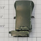 Lionel 418-110 Dark Green 400 Series Passenger Car Seat & Bracket