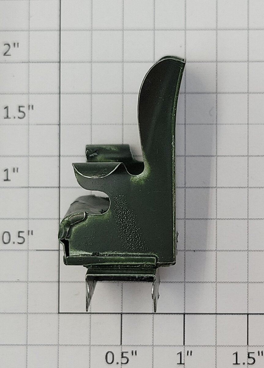 Lionel 418-110 Dark Green 400 Series Passenger Car Seat & Bracket
