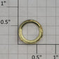 Lionel 210-11 Brass Switch Top Lens Ring
