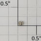 Lionel 771-11 #2-56 T-Rail Track Fishplate Nut