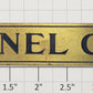 Lionel 124-120 Lionel City Brass Plate