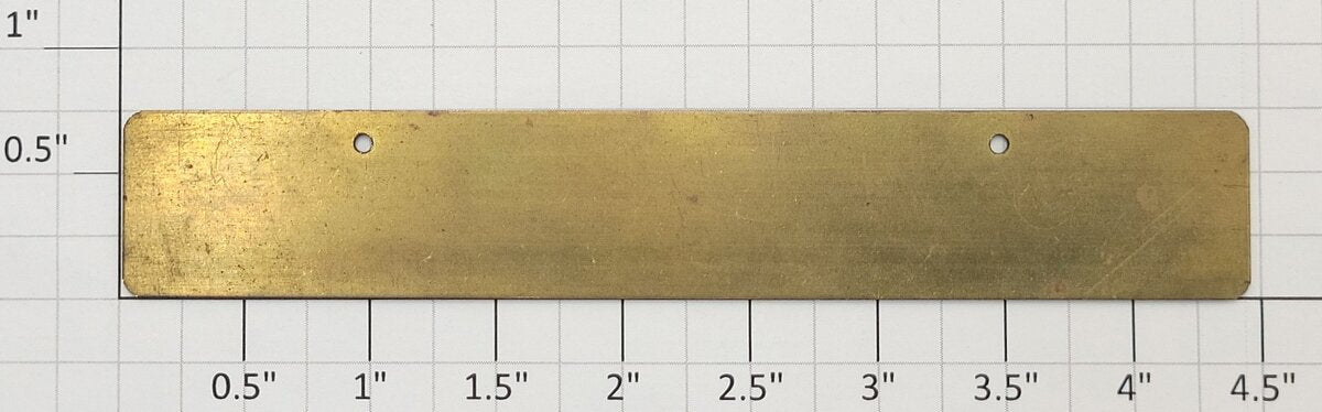 Lionel 124-120 Lionel City Brass Plate