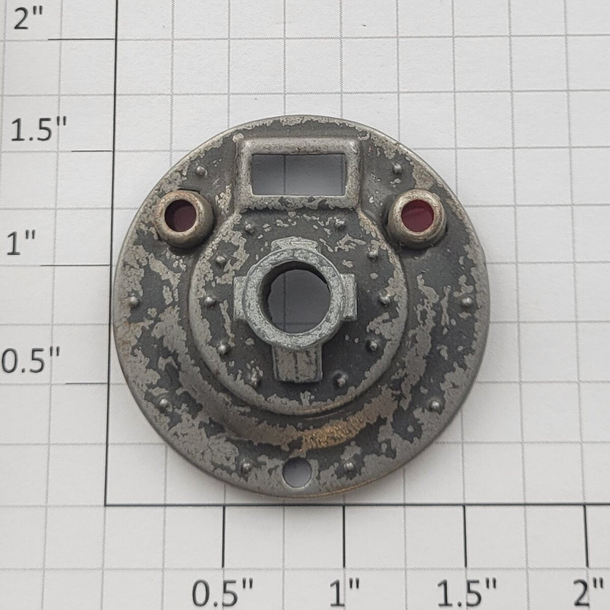 Lionel 259E-73 O Gauge Tinplate Gunmetal Gray Boiler Front