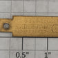 Lionel 18057-11 Century Club Steam Turbine Nameplate #671