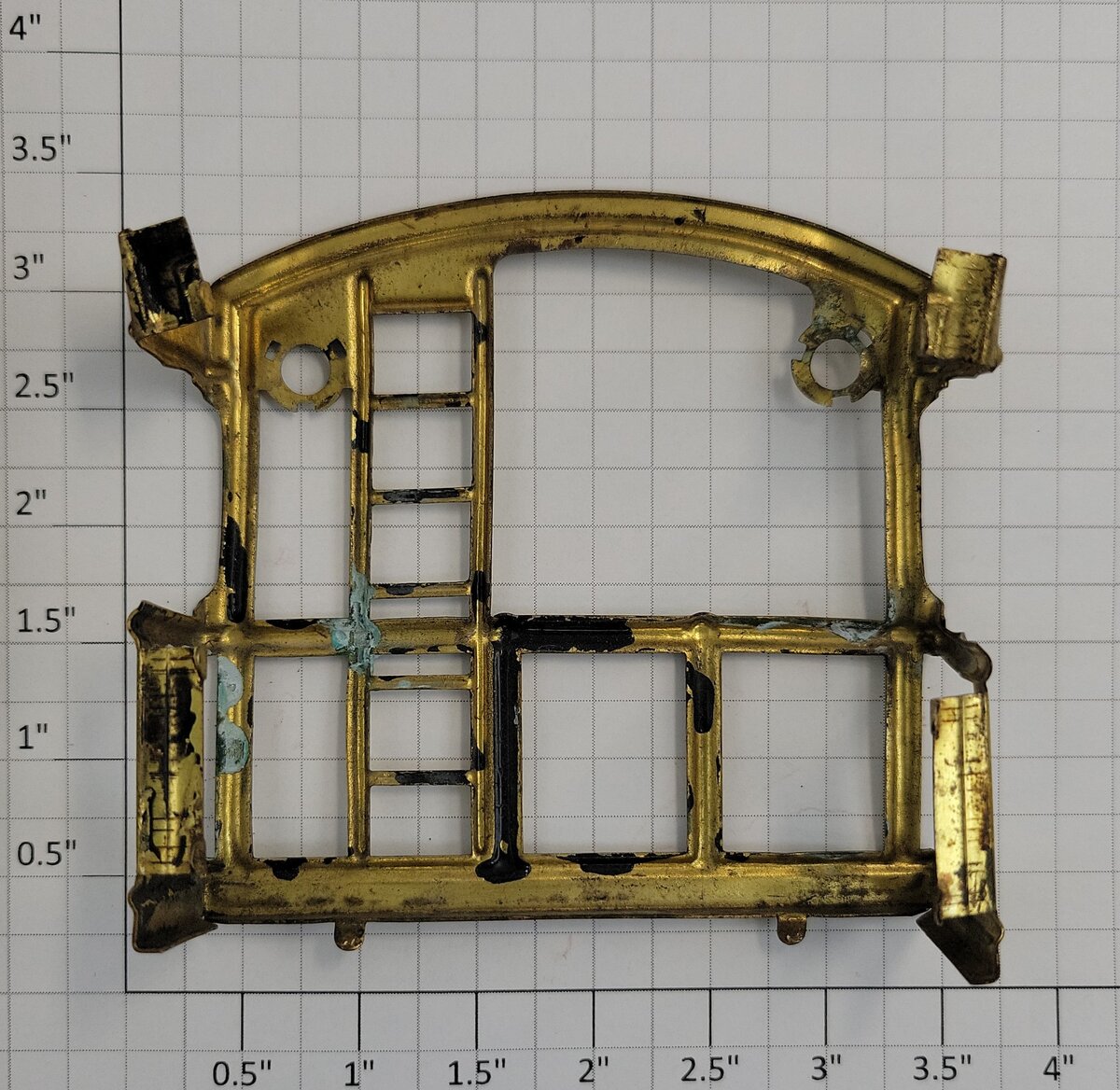 Lionel 817-20 Brass Caboose End Railing-Fits 817, 2817