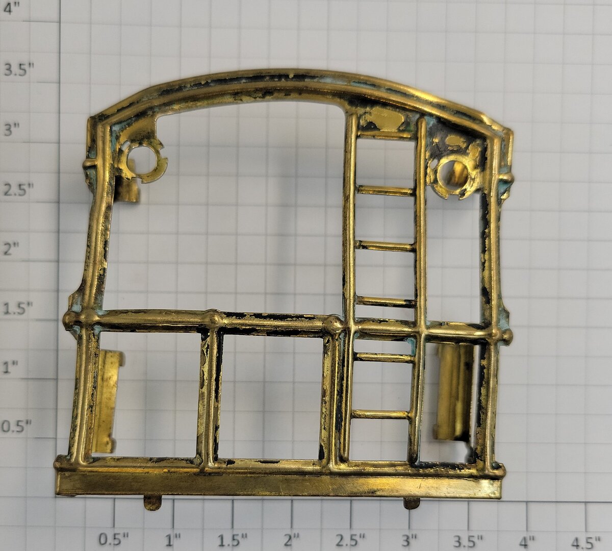 Lionel 817-20 Brass Caboose End Railing-Fits 817, 2817