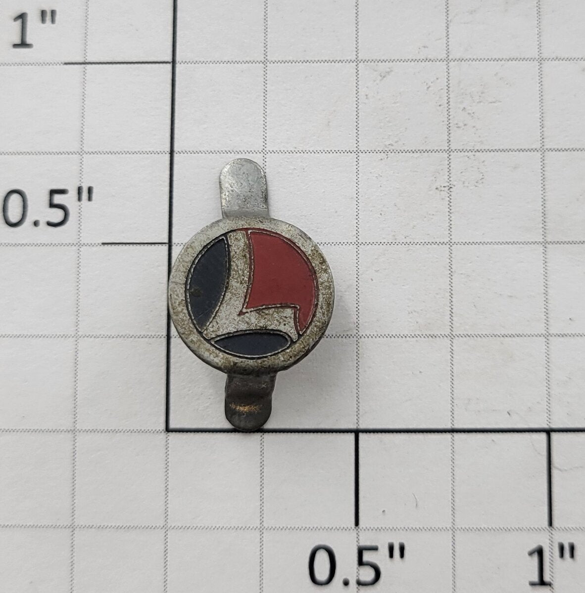 Lionel MPDC-12 Nickel Circle Logo L 7/16"