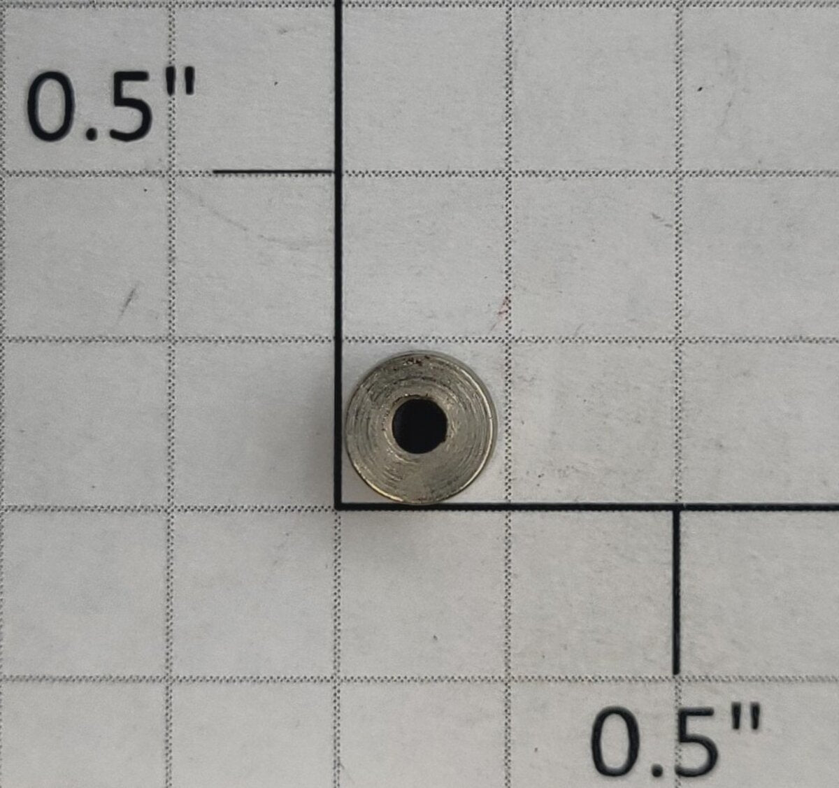 Lionel 33-2 Nickel Brush Tube Cap - Fits 33, 38, 42
