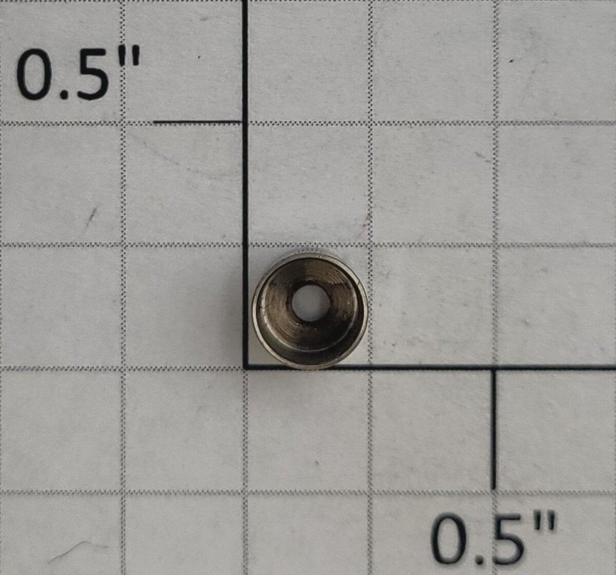 Lionel 33-2 Nickel Brush Tube Cap - Fits 33, 38, 42