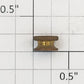 Marx MARX-70 Brass Accessory & Transformer Thumb Nut