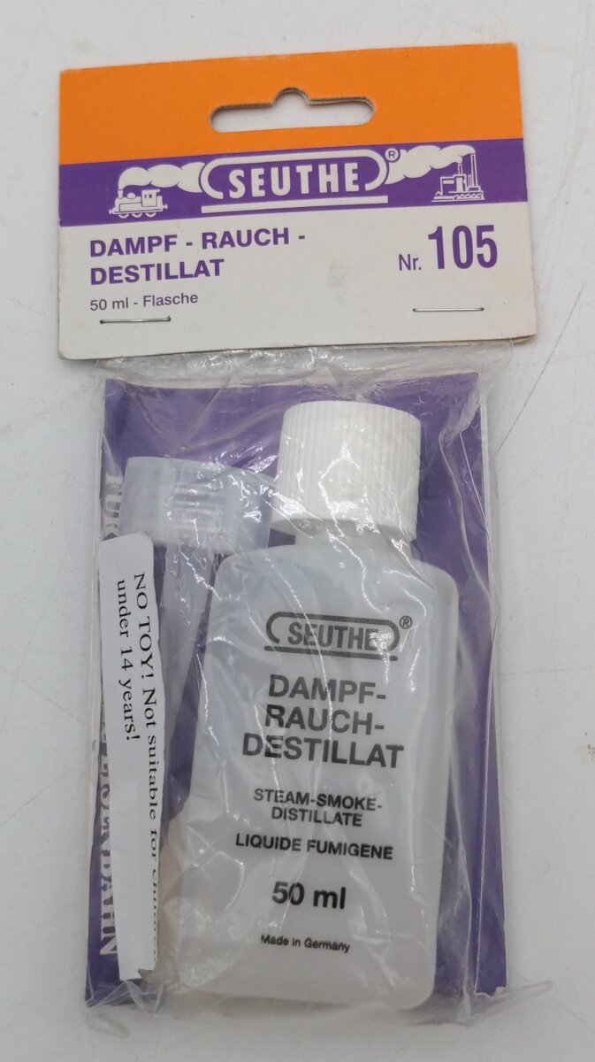 Seuthe 105 Smoke Fluid Bottle w/Dispenser - 50 ml.
