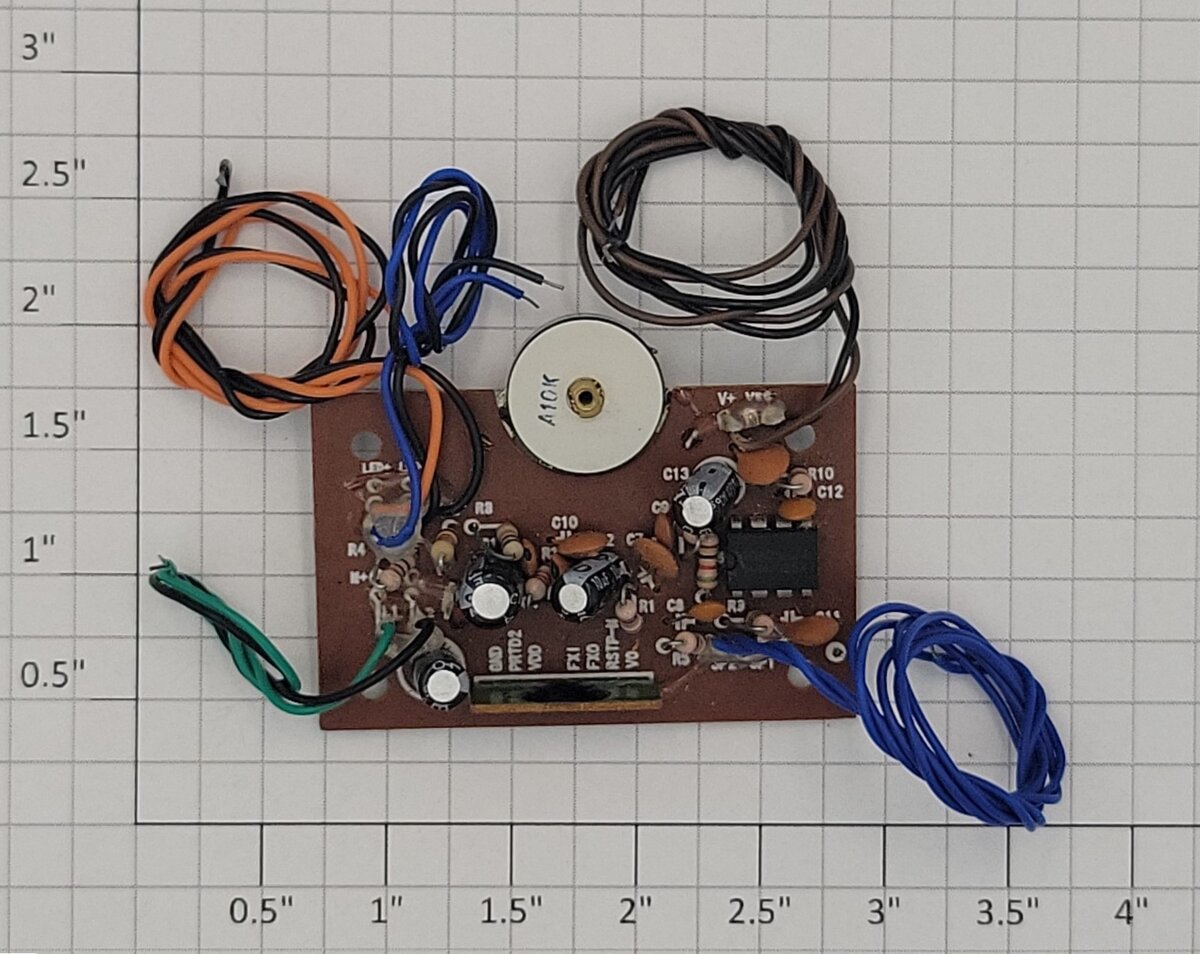 K-Line K42425-E001 Musical Tree Lot Sound PCB Circuit Board