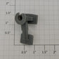 Lionel 6707-36 O Gauge Gray Two Piece Fifth Wheel Trailer Bracket
