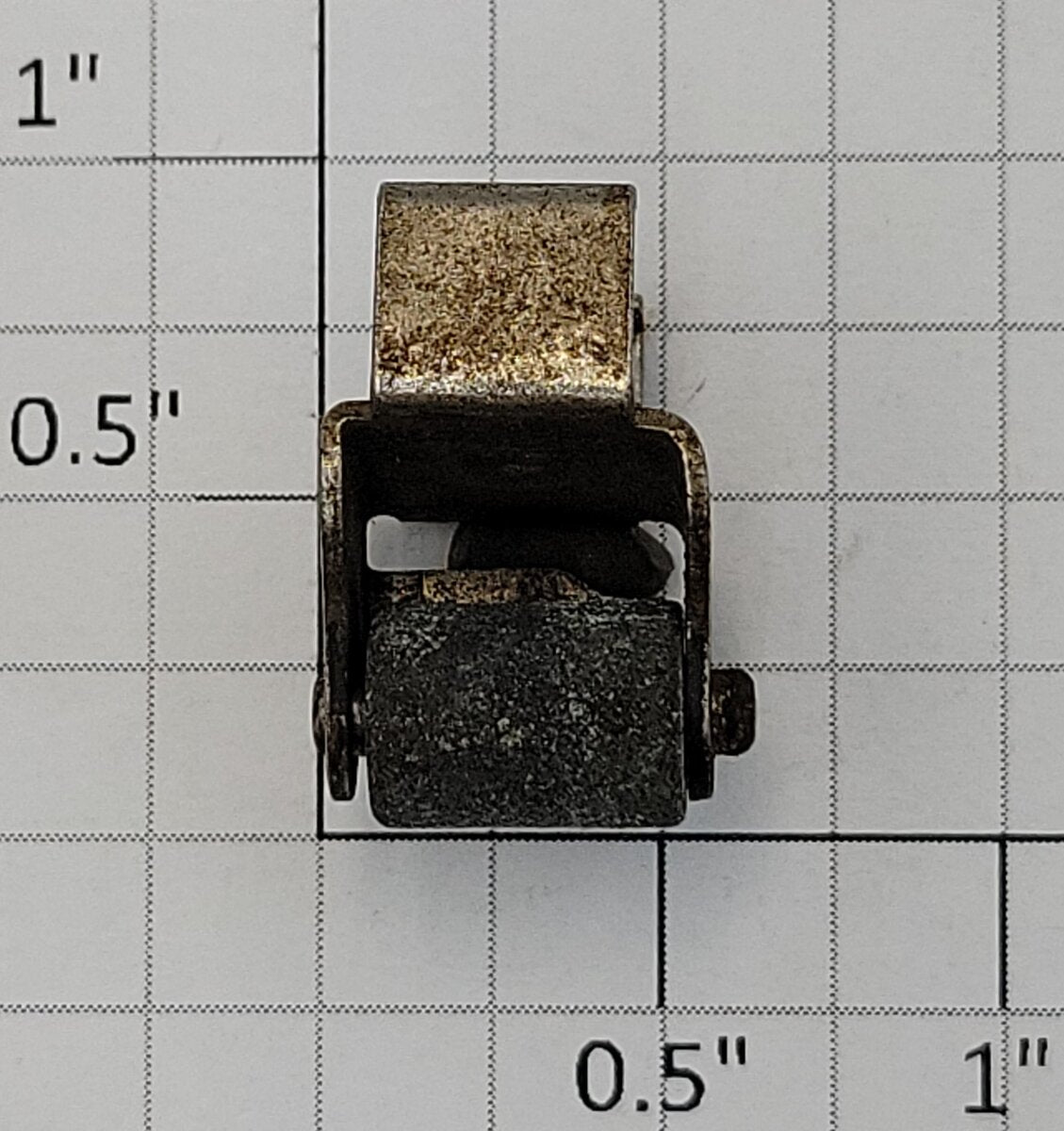 Lionel 418T-33A Roller Pickup Assembly without Fiber Insulation Plate