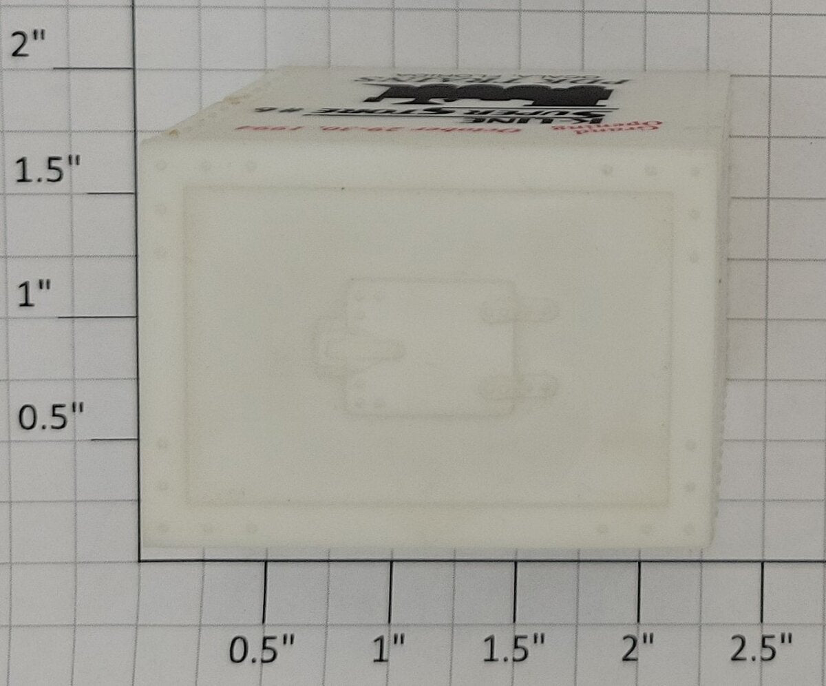 K-Line K5600-0B-01W O Gauge White LTD "Super Store #6" Crate with Lid