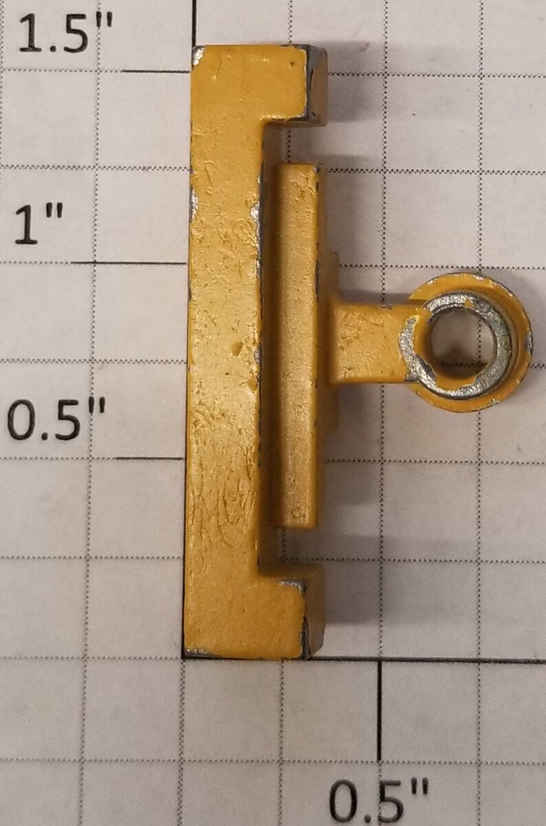 K-Line K7700-03-01A Metal Yellow TTAX Male Joiner