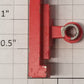 K-Line K7700-03-01B Metal Red TTAX Male Joiner