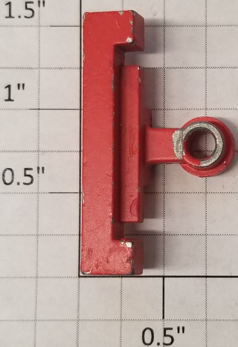 K-Line K7700-03-01B Metal Red TTAX Male Joiner