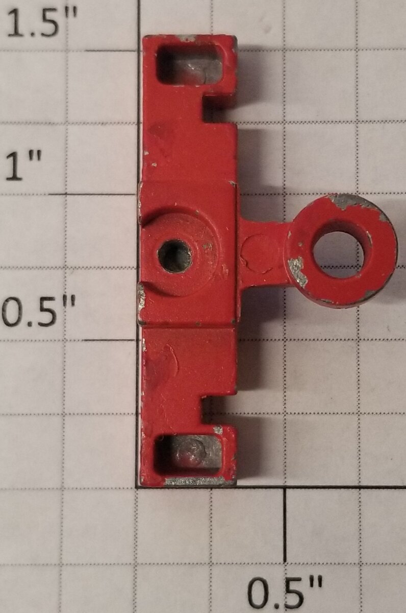 K-Line K7700-03-01B Metal Red TTAX Male Joiner