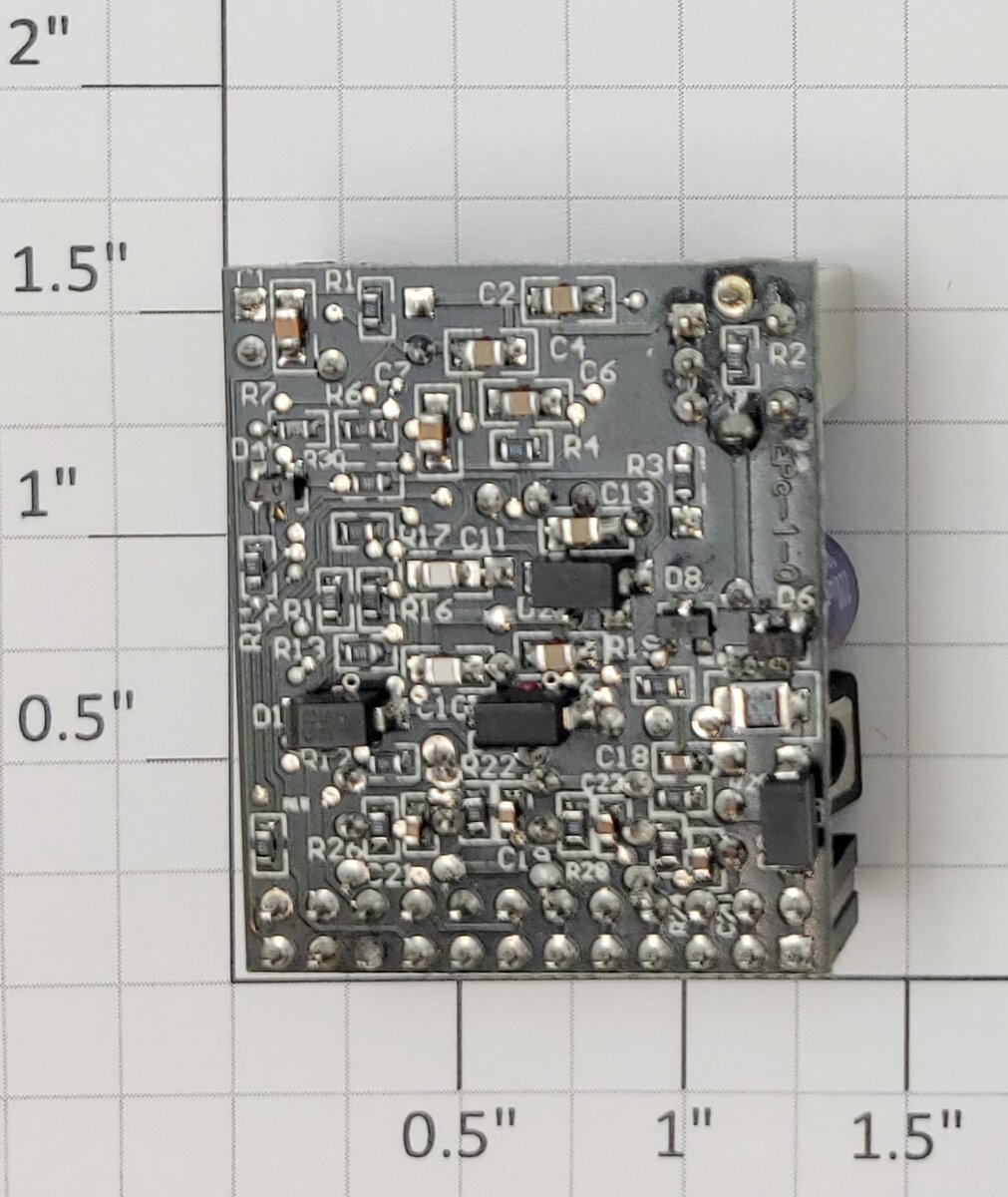 Lionel 691PCB1024 TMCC R2LC-7 Radio Receiver PCB Circuit Board