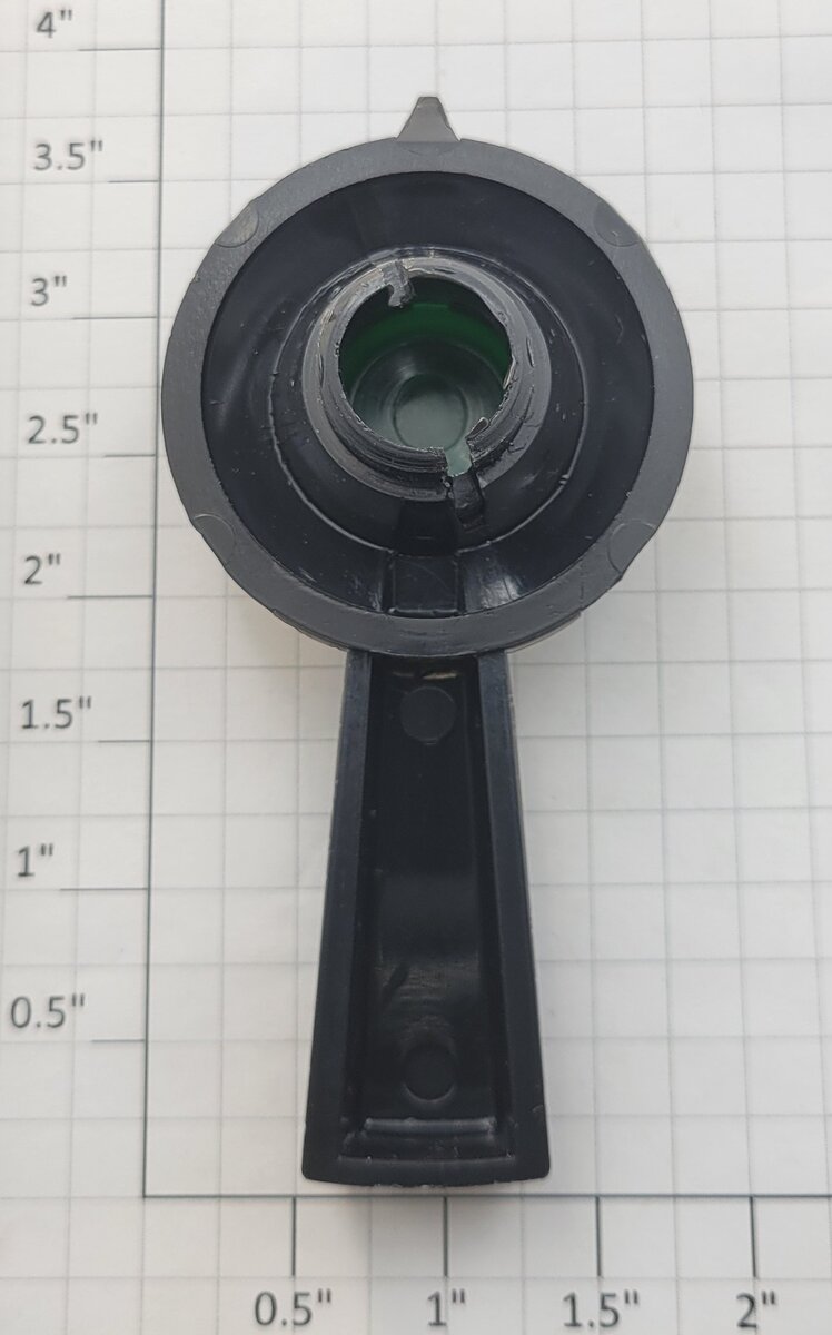 Lionel 22-85 Black LW Control Handle with Green Lens