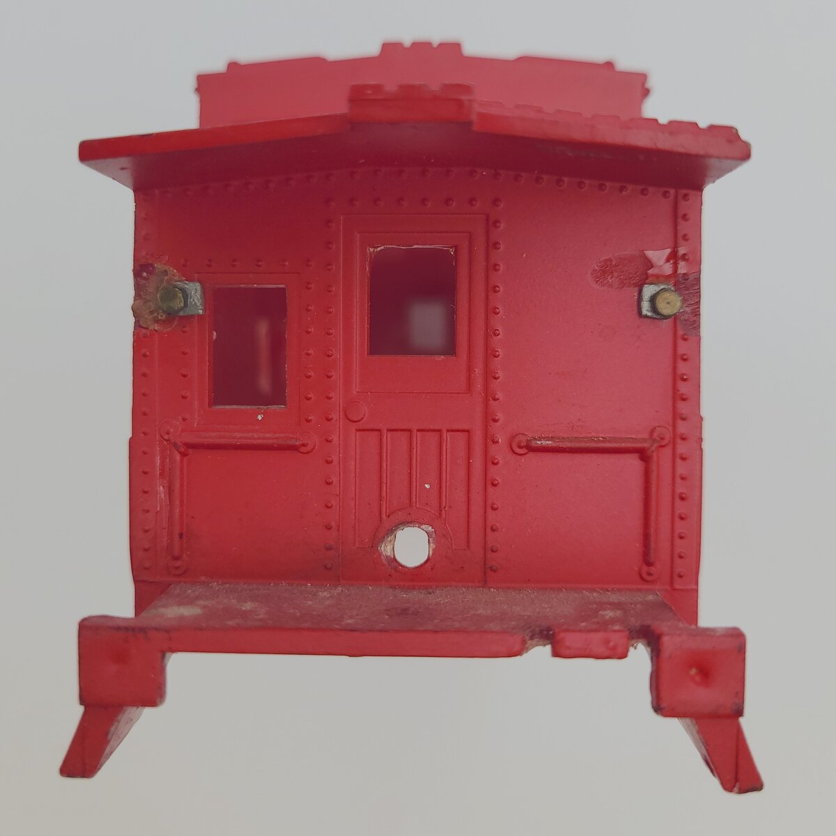 Lionel 2257-7 O Gauge Red SP Caboose Shell with Smoke Stack #2257