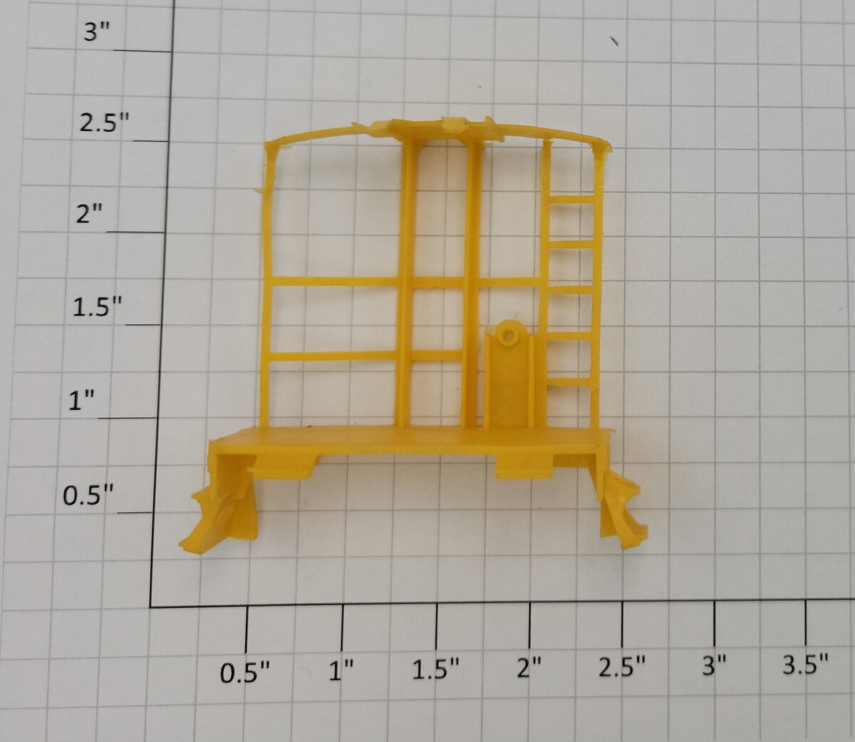 Lionel 16504-7 O Gauge N5C Yellow Caboose End Platform