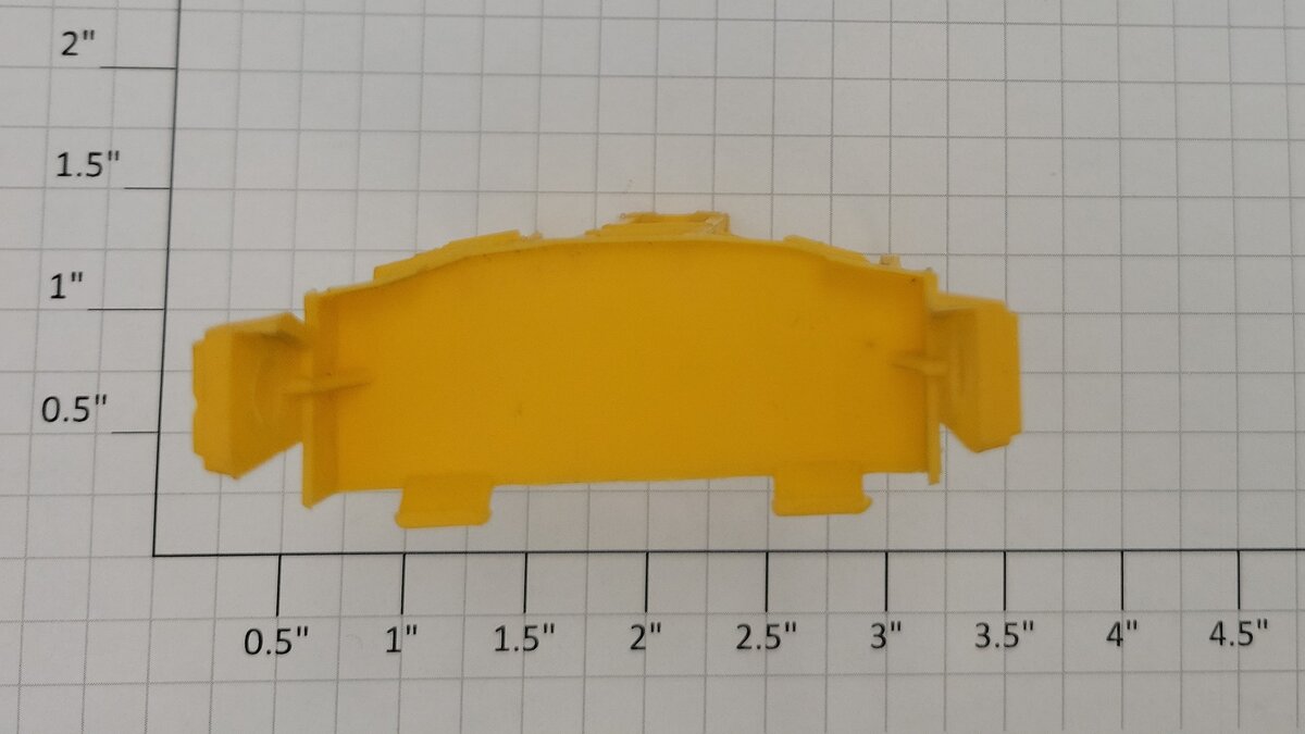 Lionel 16504-7 O Gauge N5C Yellow Caboose End Platform