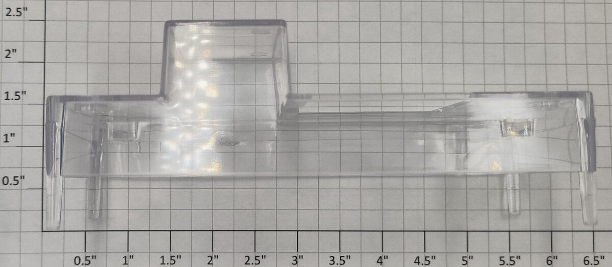 Lionel 16556-25 Clear Modern SP Caboose Cupola Window Shell Insert