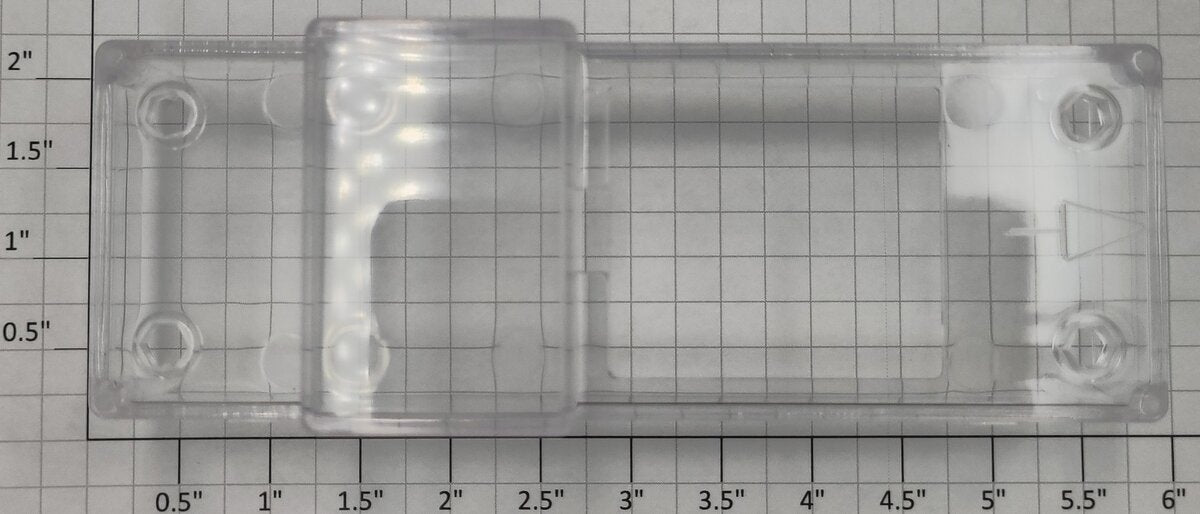 Lionel 16556-25 Clear Modern SP Caboose Cupola Window Shell Insert
