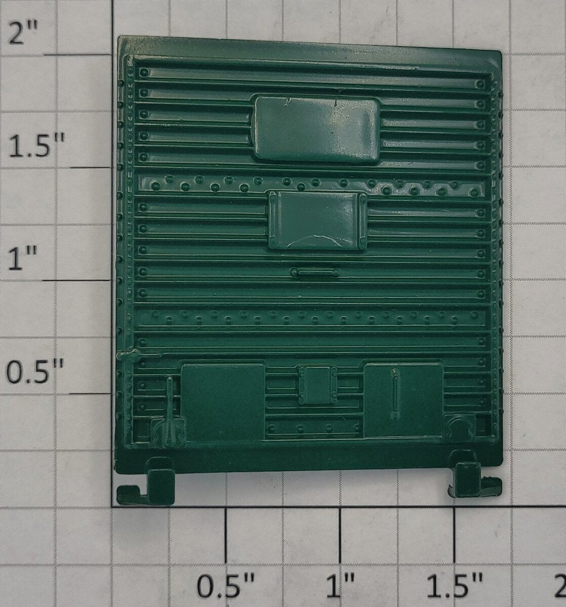 Lionel 16649-14 Green Multi-Panel Box Car Door with Guides