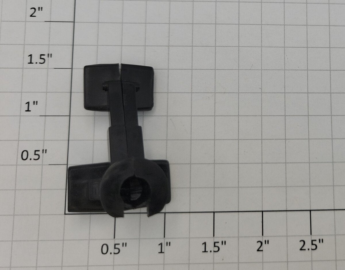 Lionel 26707-36 O Gauge Black Two Piece Fifth Wheel Trailer Bracket