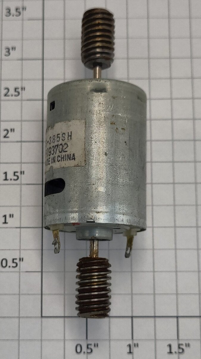 Lionel 85120-576 12 Volt DC Motor and Worm Gear Assembly