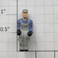 American Flyer 8047-122 Engineer Fireman in Blue Shirt Figure