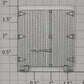 Lionel 5716-14 Silver Reefer Door with Guides