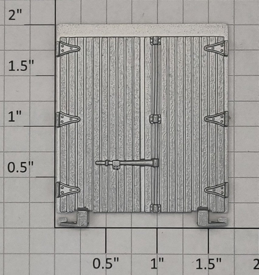 Lionel 5716-14 Silver Reefer Door with Guides