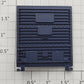 Lionel 16791-14 NYC Lights Dark Blue Multi-Panel Box Car Door with Guides