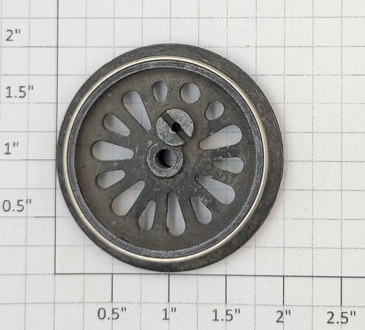 Lionel 250E-86 Black Hiawatha Large Plain Drive Wheel