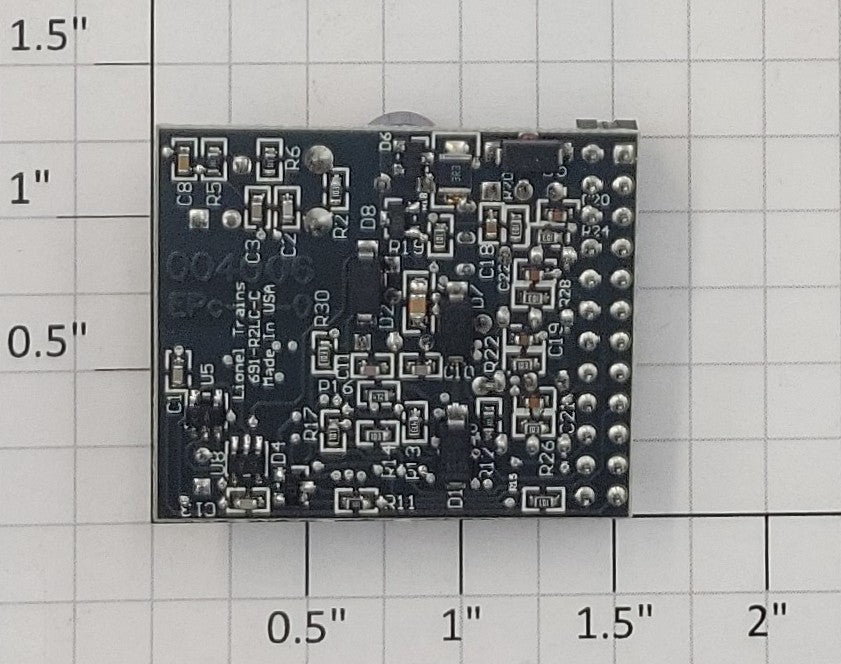 Lionel 691R2LCC08 TMCC Radio Receiver PCB Circuit Board with C08 Code