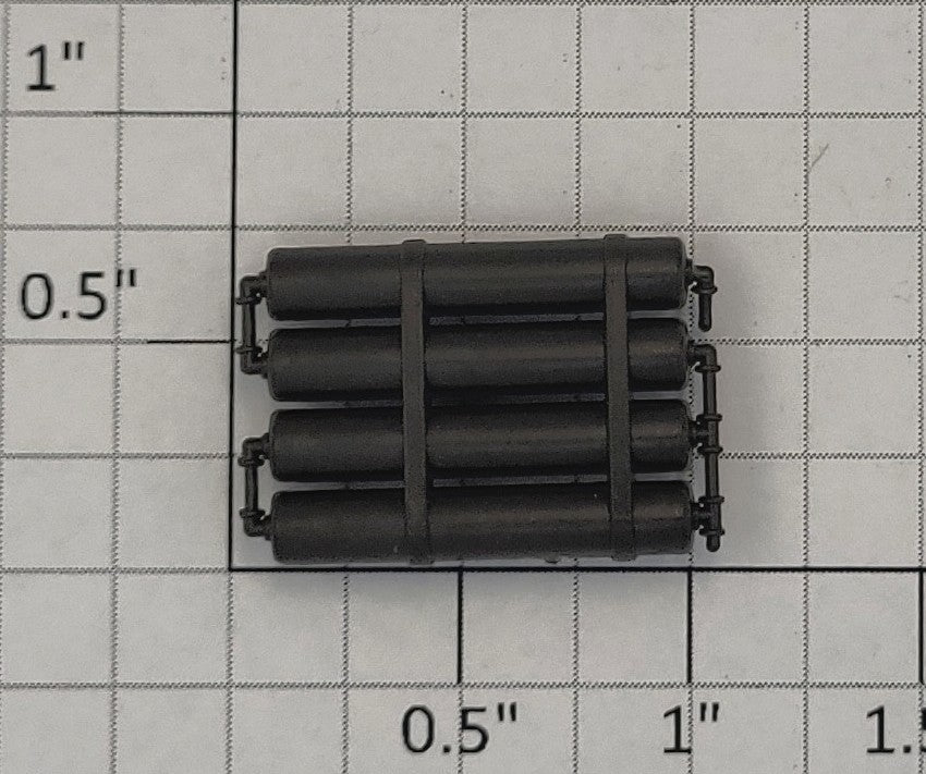 Lionel 700106-1 SD-24 Black Plastic Air Tank Detail