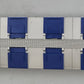 Lionel 6123-28B Silver with Blue Covers Hopper Roof Complete
