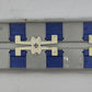Lionel 6123-28B Silver with Blue Covers Hopper Roof Complete