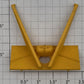 Lionel 17100-34 Yellow Plastic ACF Hopper Car Brake End